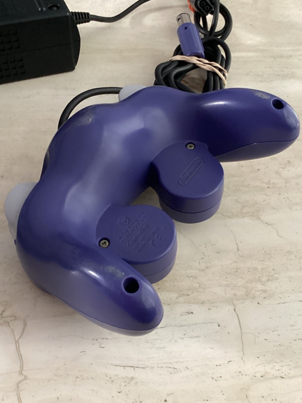 Nintendo GameCube Console and Controller Indigo OEM Working - Picture 16 of 16